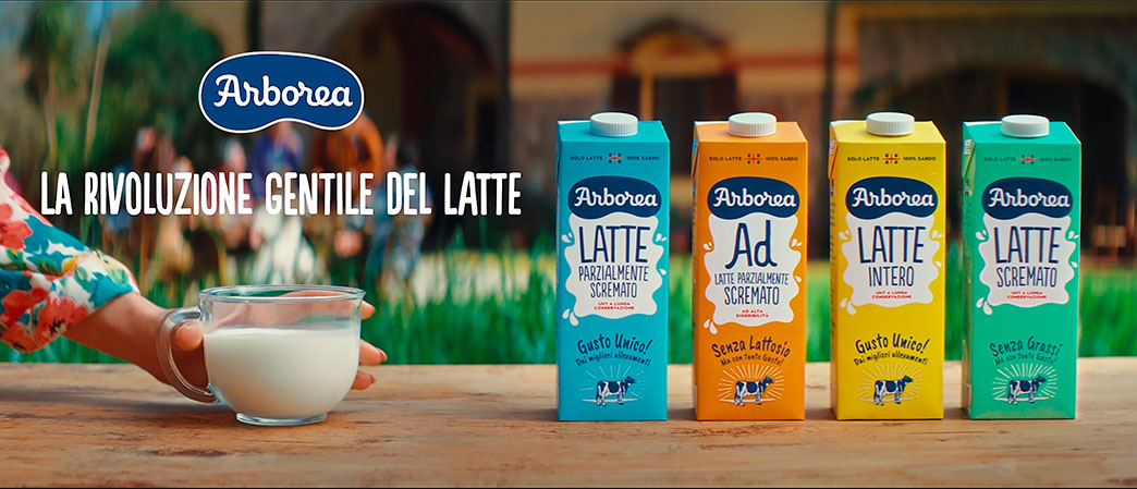 nuovo spot arborea la rivoluzione gentile del latte